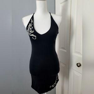 Black and white dress